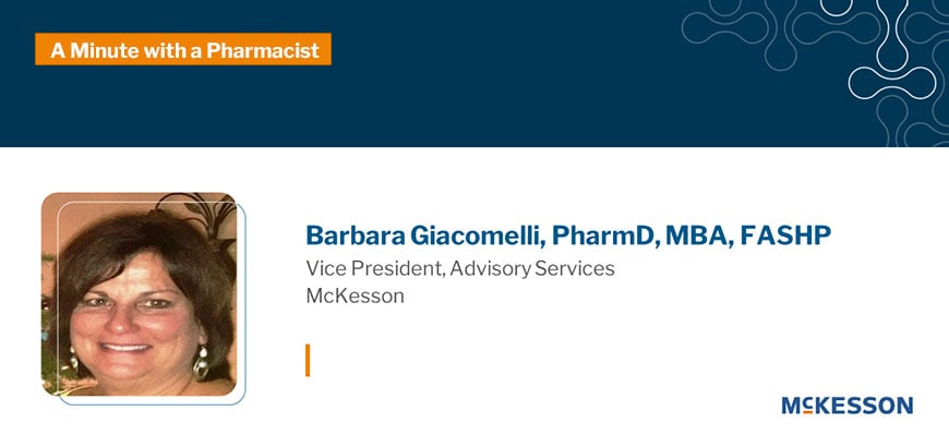 A screenshot of a webinar featuring Barbara Giacomelli