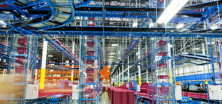 Inside a McKesson distribution center