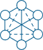 A network diagram with interconnected nodes.